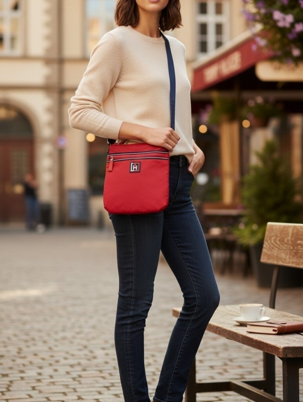Tommy Hilfiger Sport Nylon Crossbody Bag